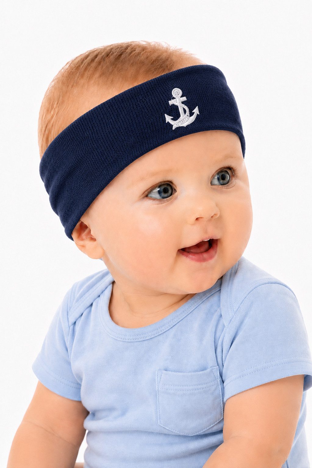 La Bortini Stirnband Baby Kopfband Ohrenschutz für Neugeborene und Kinder neutral (1 Stück, für Jungen und Mädchen) elastisch, 34 35 36 37 38 39 40 41 42 43 44 45 46 47 48 49 50 52 54