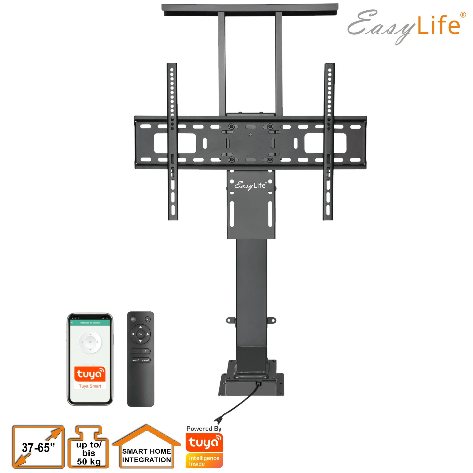 & Home elektrisch, Fernbedienung TV Smart TV-Ständer Bodenständer Lift/ Steuerung easylife