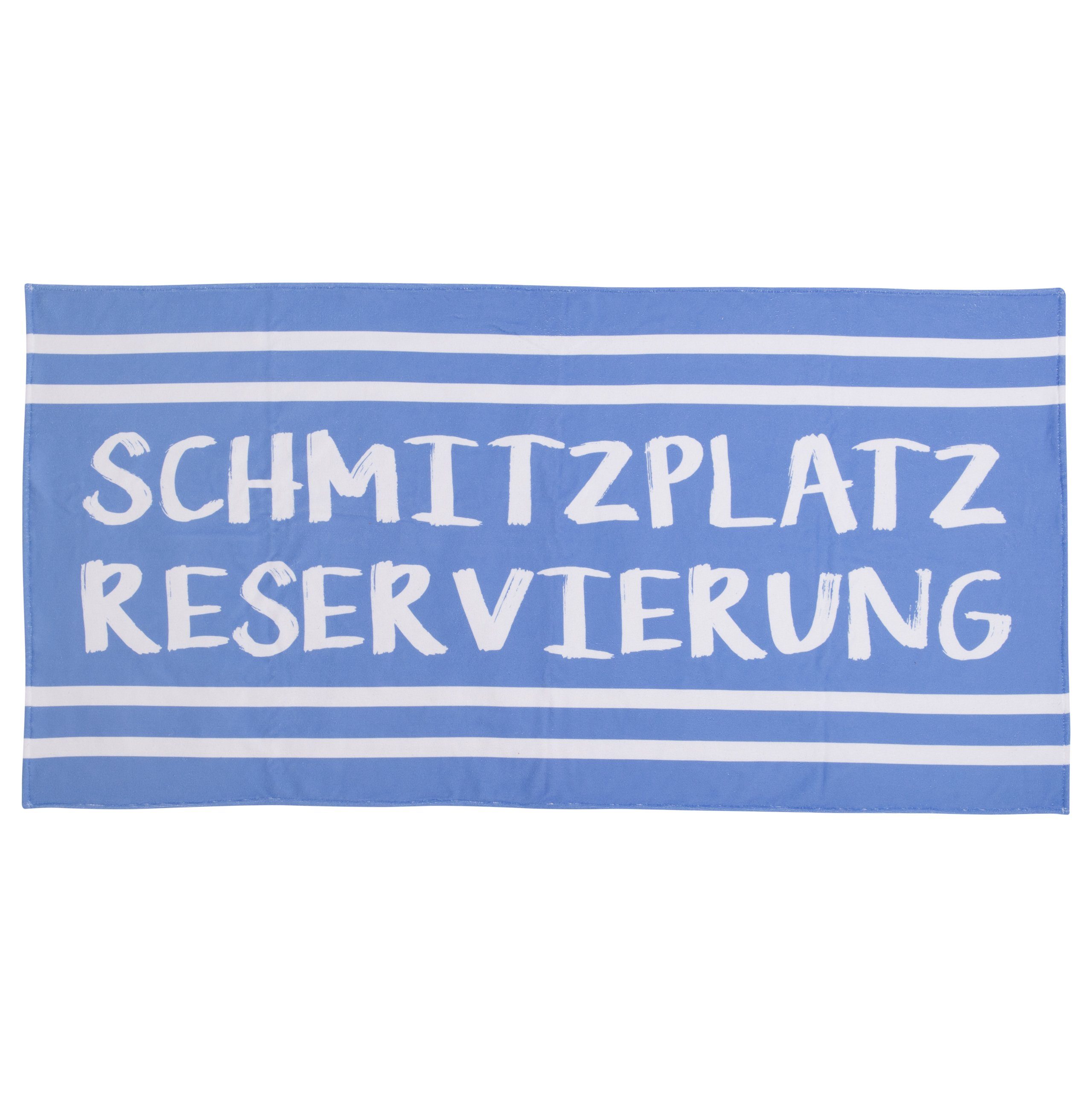 United Labels® Strandtücher Ralf cm 75 Schmitz Strandtuch 150 - Schmitzplatz Reservierung x