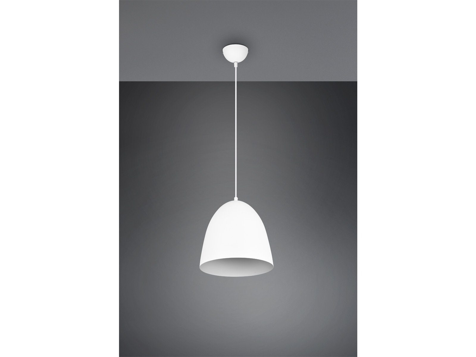 Kochinsel LED LED Dimmfunktion, Weiß klein-e wechselbar, warmweiß, übern & Lampe Pendelleuchte, meineWunschleuchte Esstisch Deisgn-klassiker, Ø25cm