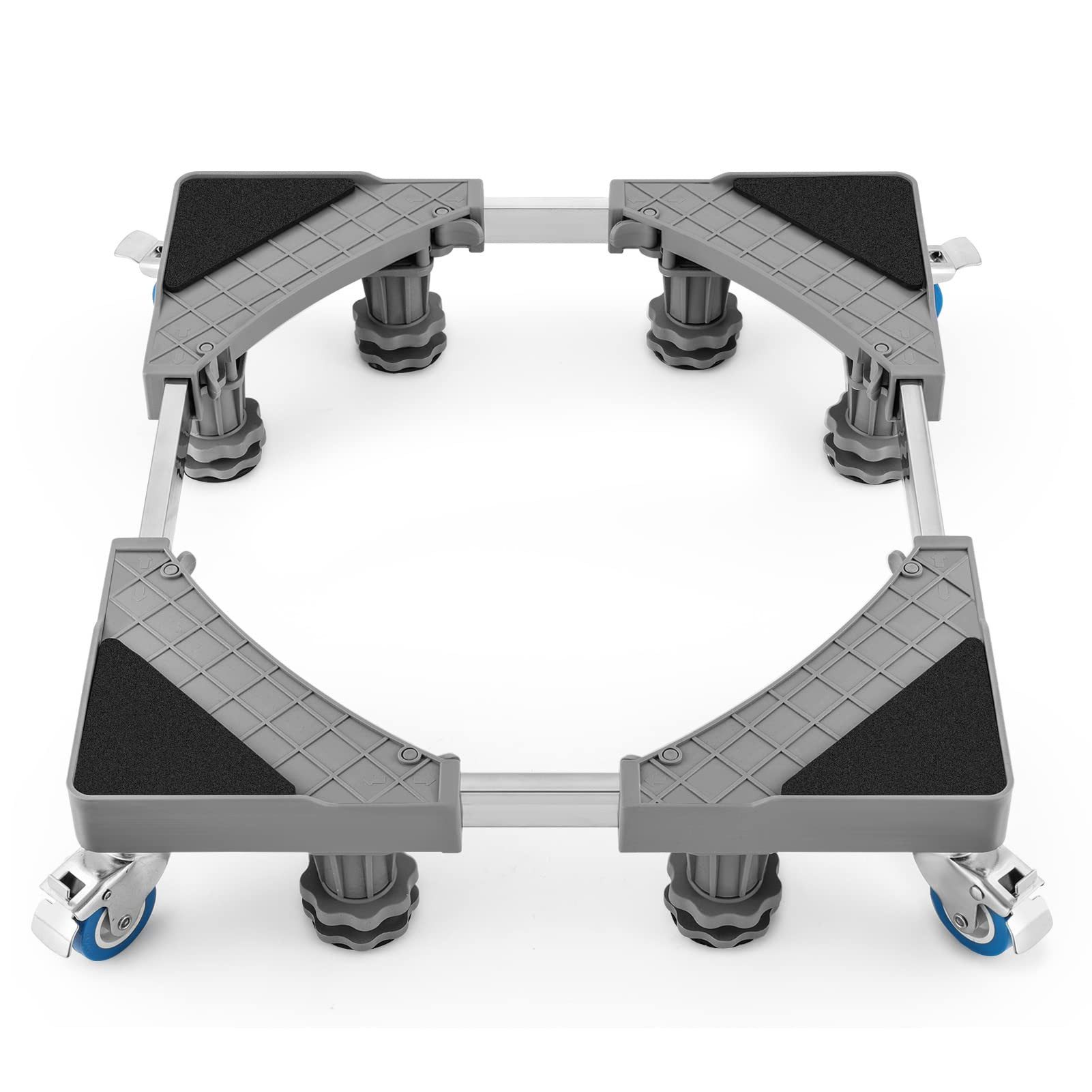 Youyijia Bodenplatte Waschmaschinen Untergestell 40-68cm 4 Räder 8 Füße Sockel Podest