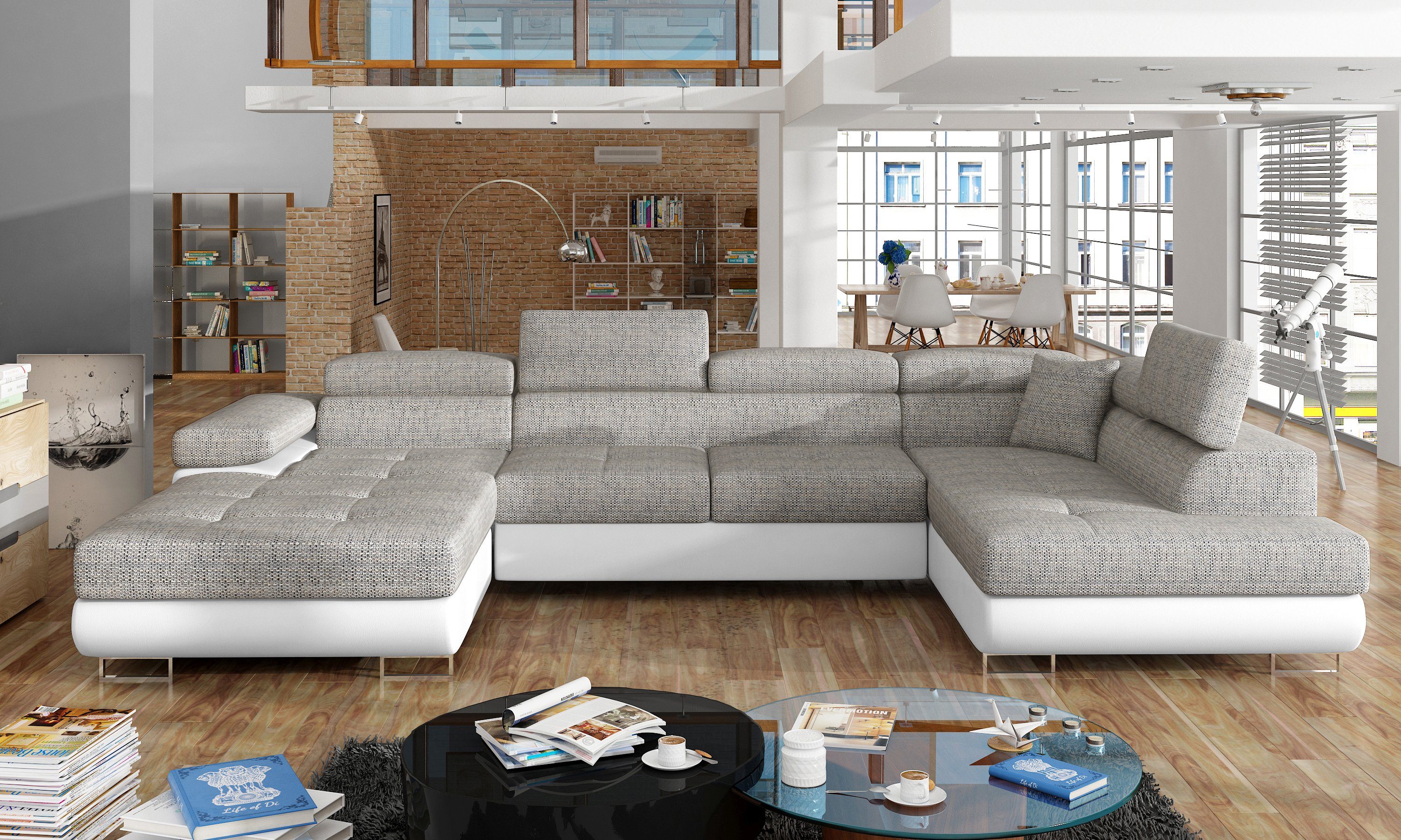 Möbel für Dich Ecksofa Ecksofa Rodrigo
