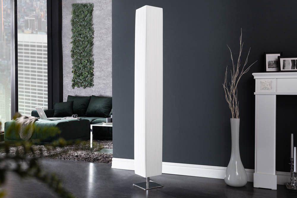 riess-ambiente Stehlampe PARIS 160cm weiß, ohne Leuchtmittel, Modern Design – Bild 2 von 5