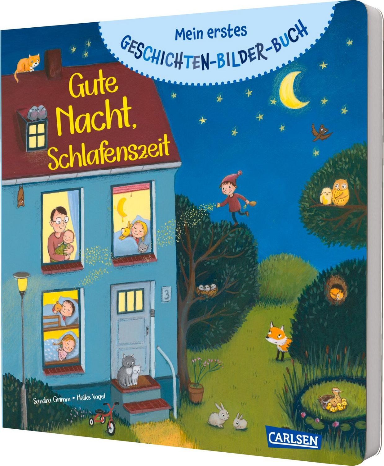 Mein erstes Geschichten-Bilder-Buch: Gute Nacht, Schlafenszeit / Sandra Grimm