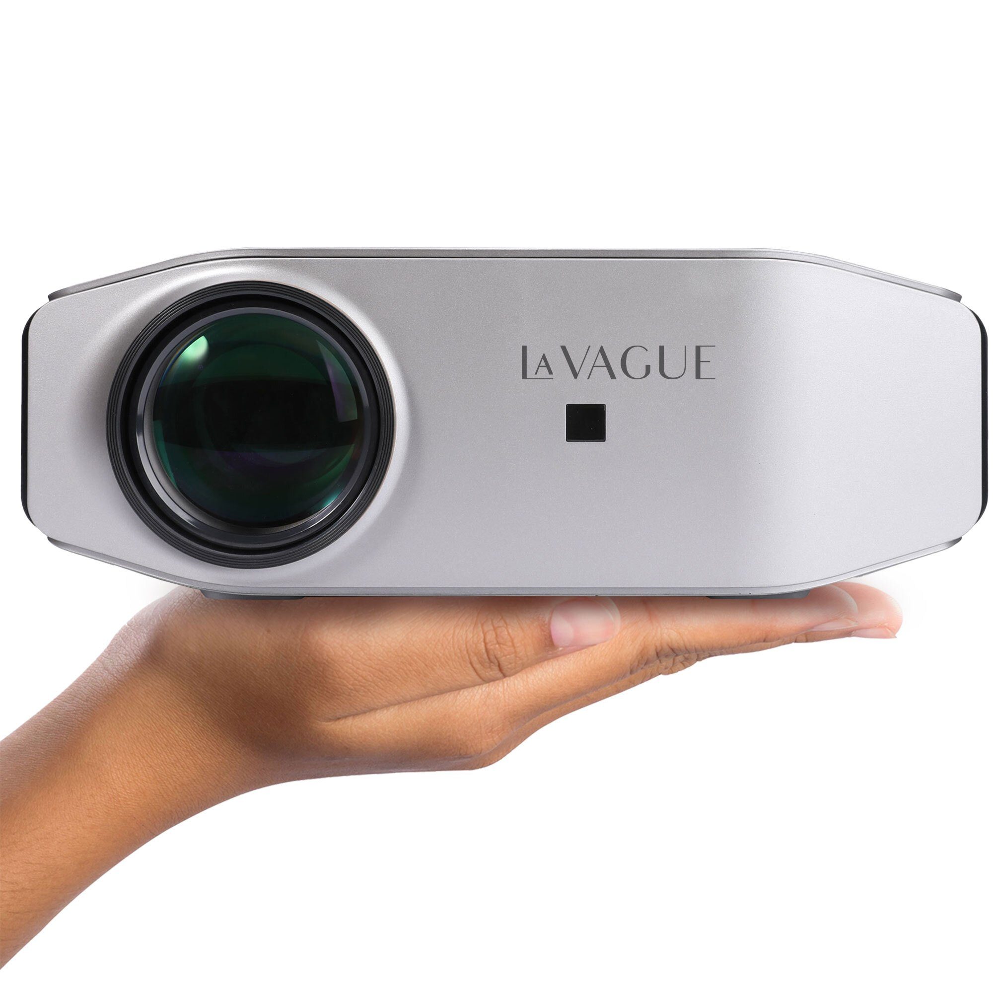 LA VAGUE LV-HD500 LED-Projektor Full HD LED-Beamer (3400 lm, 1000:1, 1920 x 1080 px, LED-Projektor Full HD)