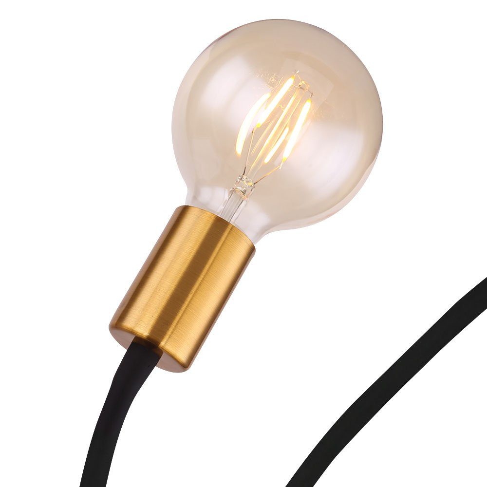 nicht Standlampe schwarz Retro etc-shop inklusive, Stehlampe, Schlafzimmerleuchte Stehleuchte Leuchtmittel