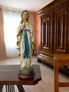 Aubaho Dekofigur Skulptur Madonna Heiligenfigur Maria Figur Statue Kunststein 43cm Anti