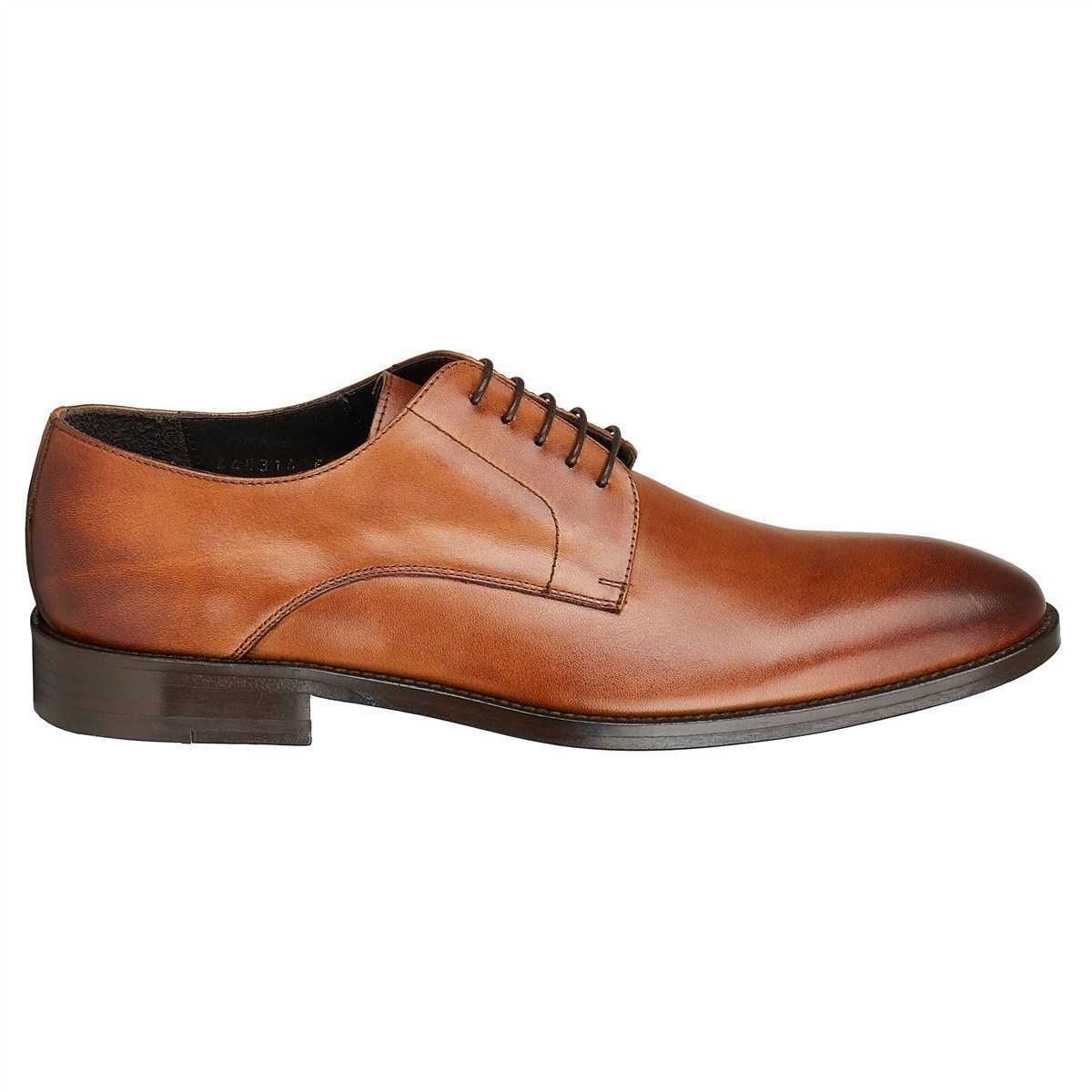 Wilvorst Wilvorst SCHUHE Herren Schnürschuh Kalbsleder Cognac Schnürschuh