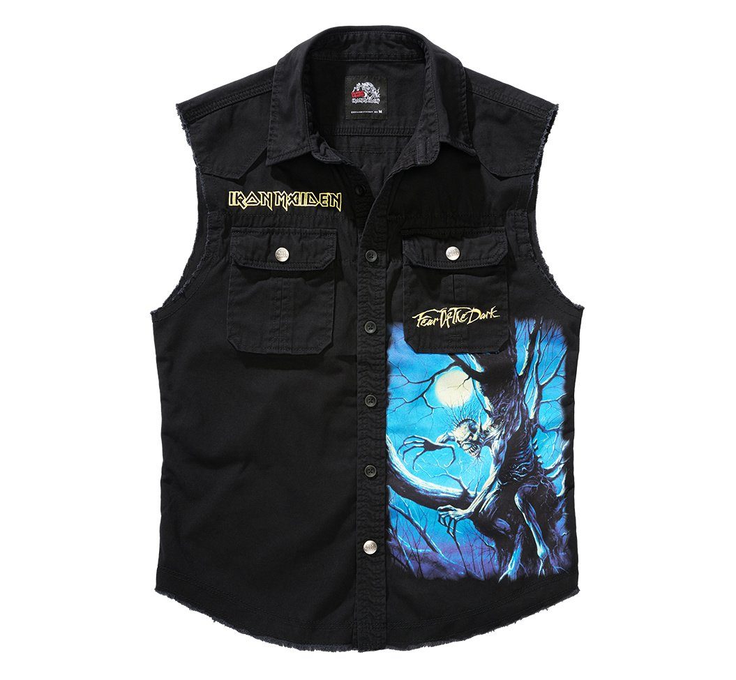 Brandit Iron Shirt Brandit Vintage sleeveless Maiden Weste Funktionsweste FOTD Herren