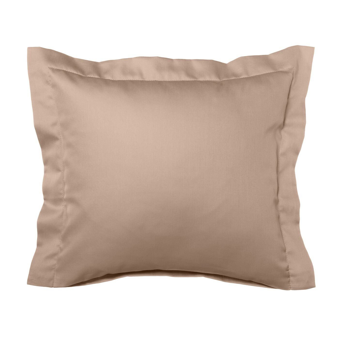 Lorena Kissenbezüge Classic Mako Satin mit Stehsaum Design Uni