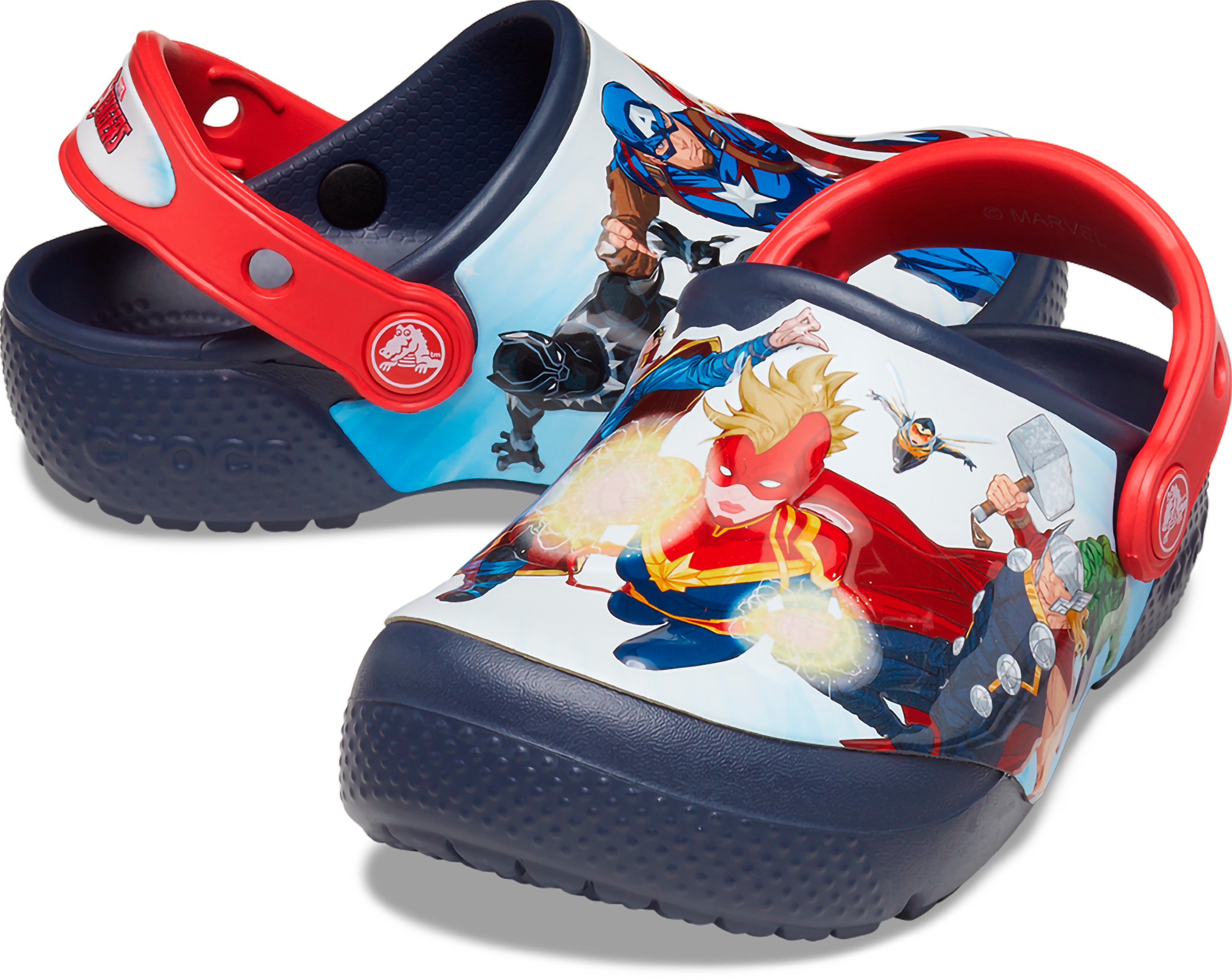 Crocs Crocs FL schwenkbarem K Avengers Patch Fersenriemen Clog Clog mit