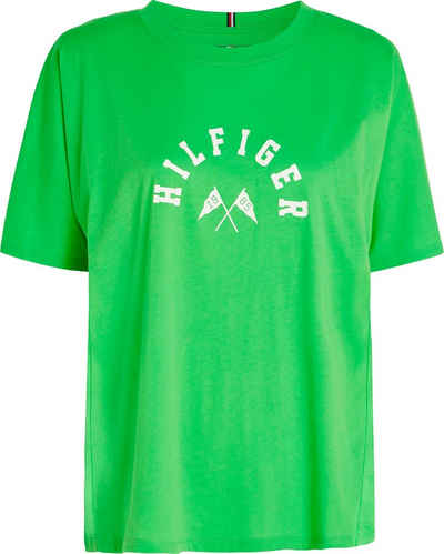 Tommy Hilfiger Sport Rundhalsshirt RELAXED GRAPHIC C-NK TEE mit Tommy Hilfiger Sport Markenlabel