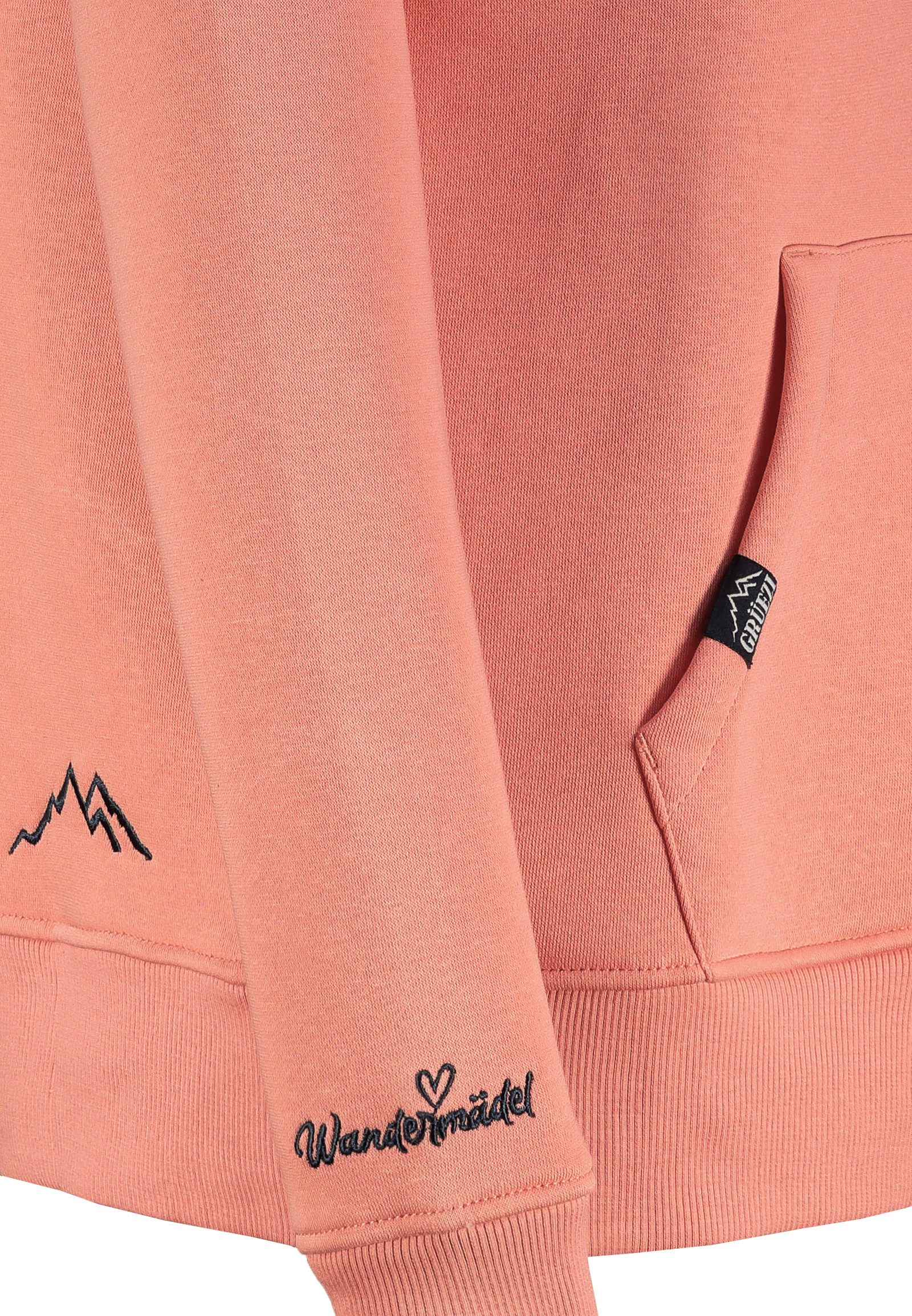 SUBLEVEL Hoodie Bergliebe Design Hood für Outdoor Fans (1-tlg) D10600BA02734_Sweat