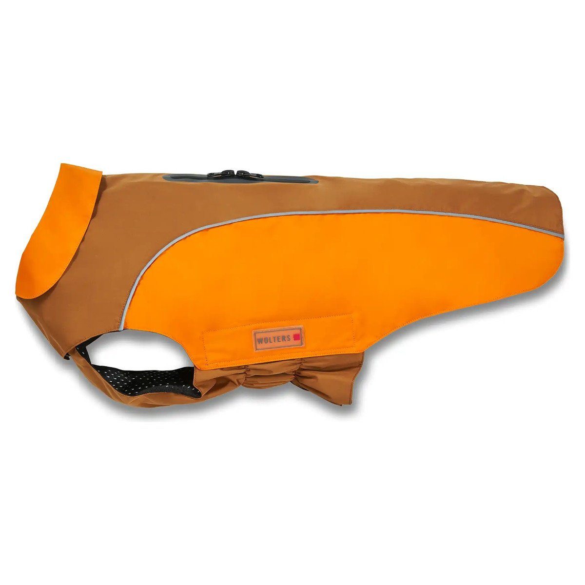 Wolters Hunderegenmantel Regenjacke Easy Rain braun/orange