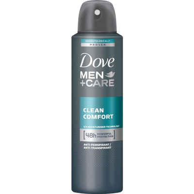 Unilever Deo-Spray Dove Men+Care Deodorant 150ml Antitranspirant Bodyspray Herren Männer