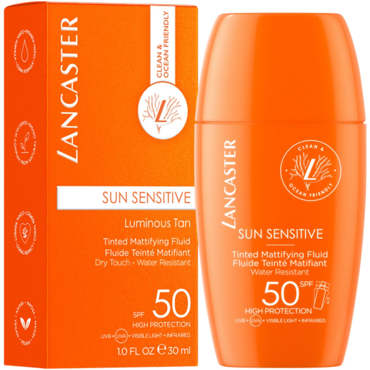 LANCASTER Sonnenschutzfluid Sun Sensitive Matt Fluid SPF50