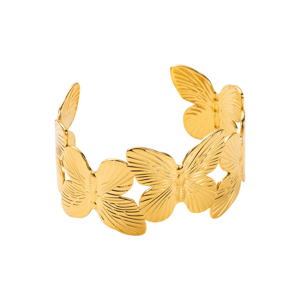 KARMA Armreif Damen Gold Schmetterling oder günstig online kaufen