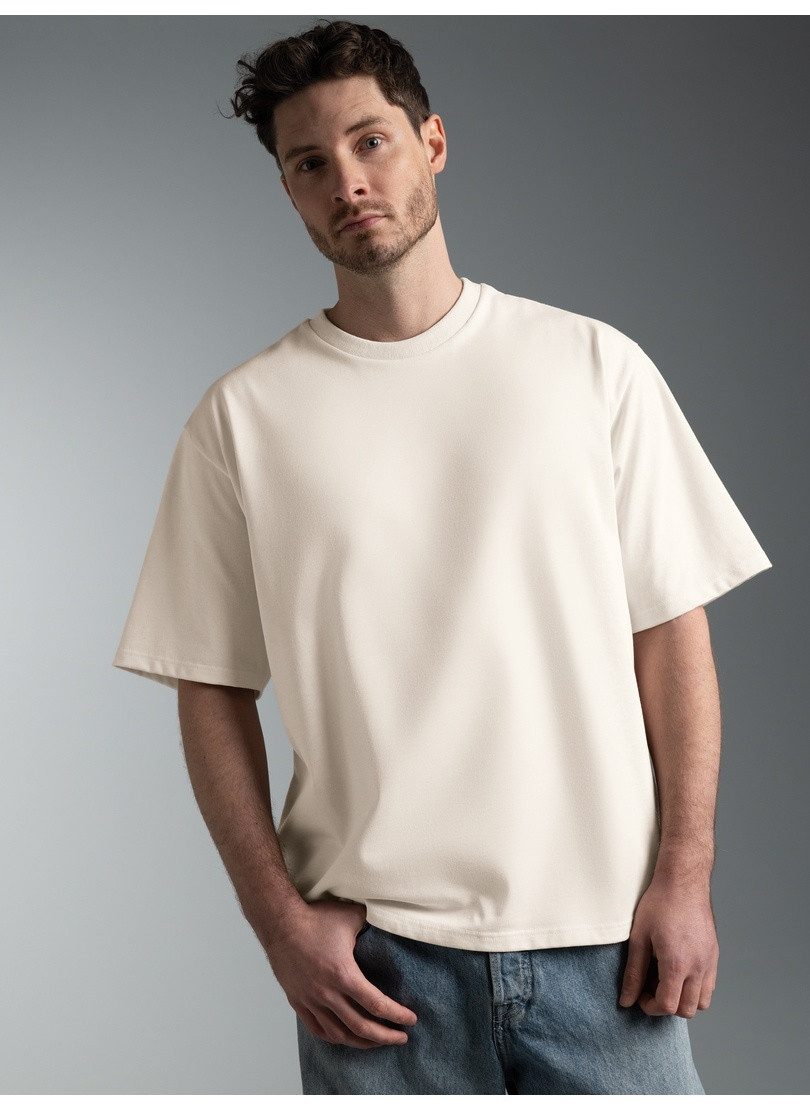 Trigema T-Shirt TRIGEMA Oversized T Shirt "Ahoy Captain" (1-tlg)