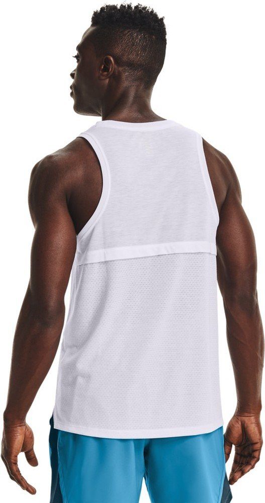White T-Shirt Armour® Under UA Run Laufhemd Streaker 100