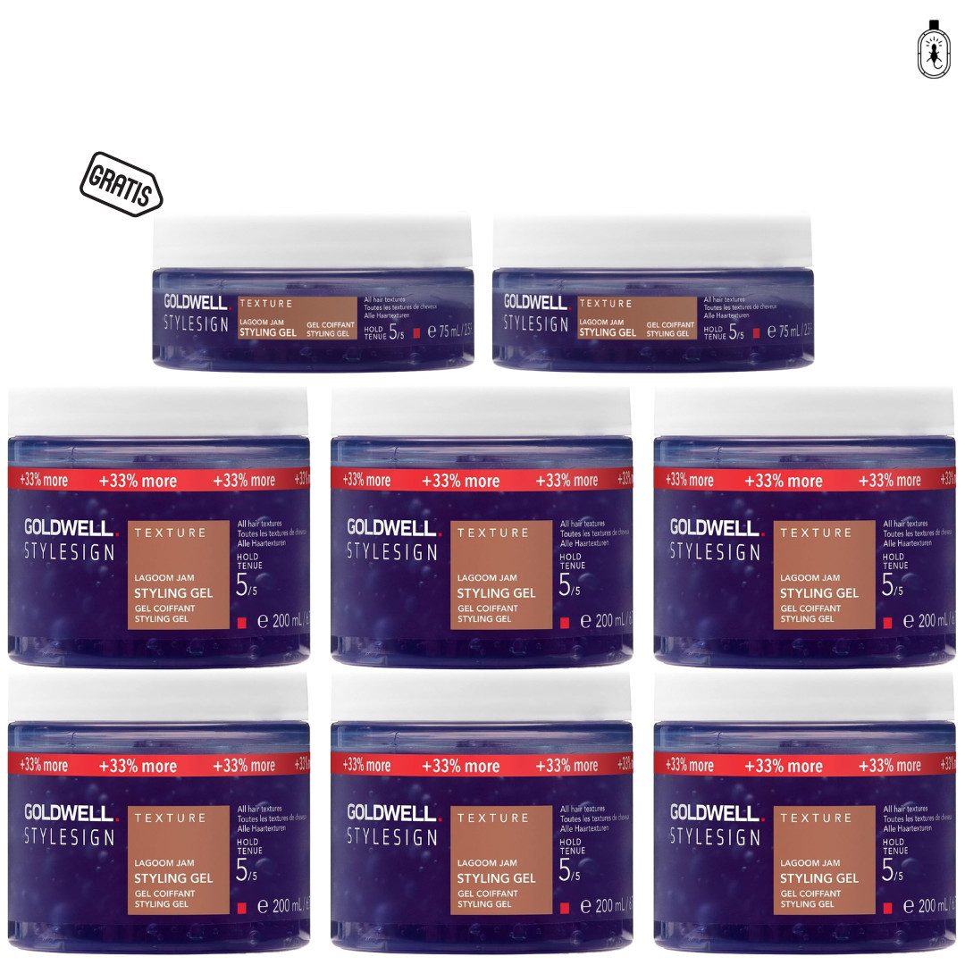 Goldwell Haargel Lagoom Jam 5 - 6x 200 ml + 2x 75 ml gratis