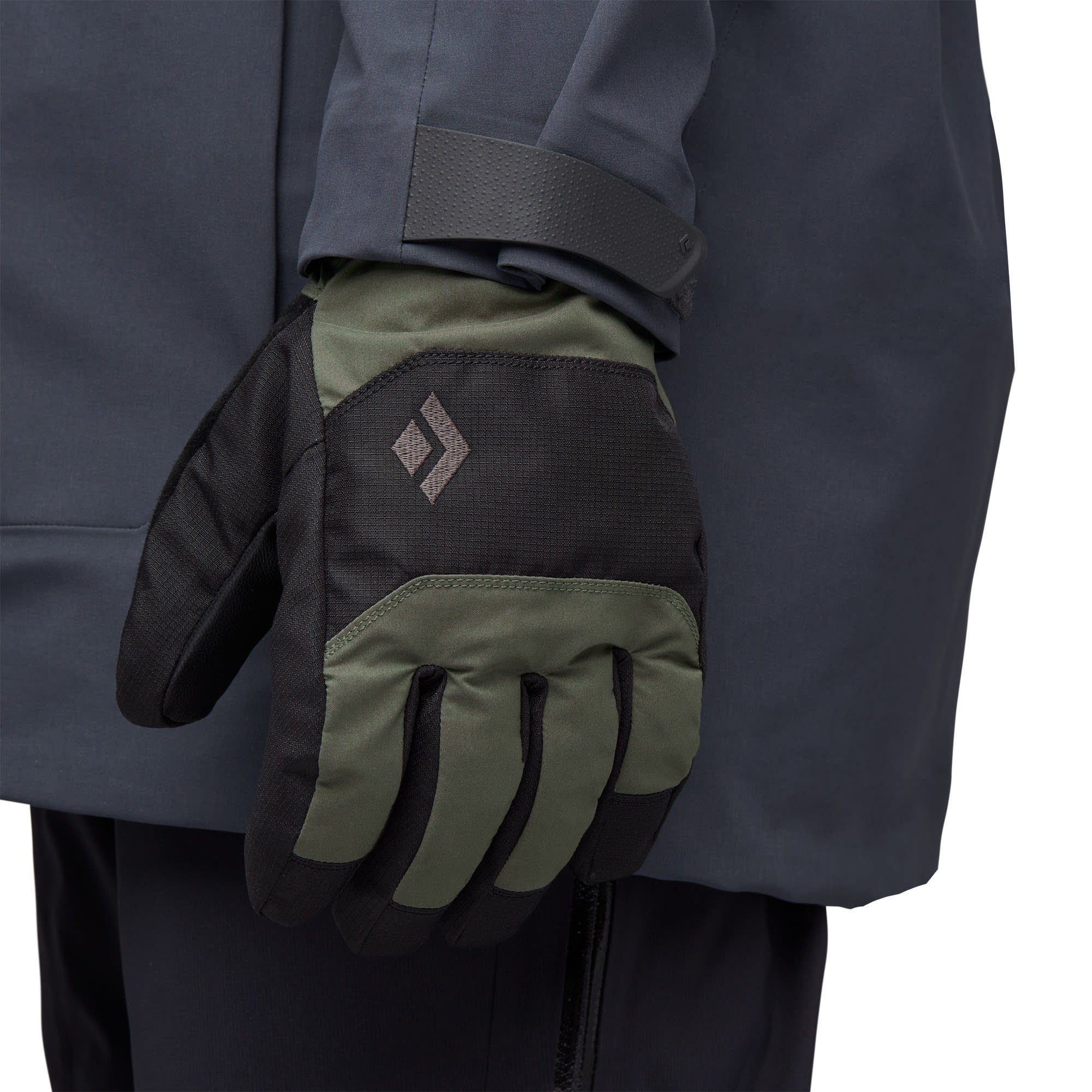 Glove Tundra Diamond Fleecehandschuhe Accessoires - Black Black Mission Black Lt Diamond
