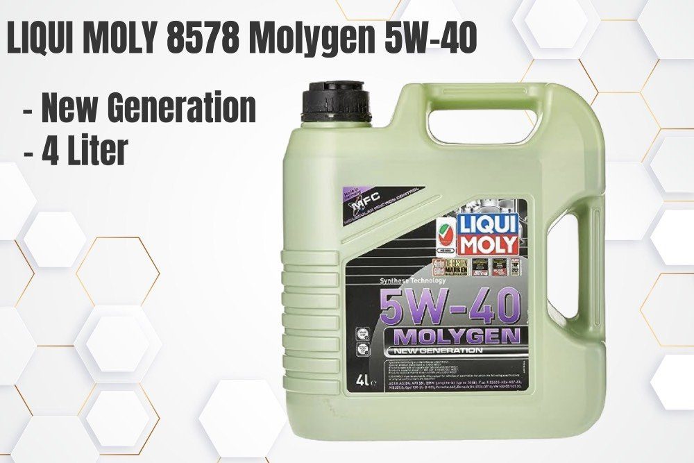 Generation New Molygen LIQUI MOLY Moly 4L 8578 Motorrad-Additiv 5W-40, Liqui