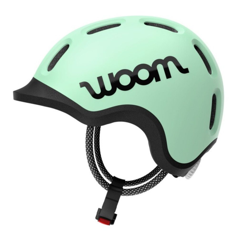 WOOM Kinderfahrradhelm Ready, Размер S (50-53cm), mint – ab ca. 3 Jahren
