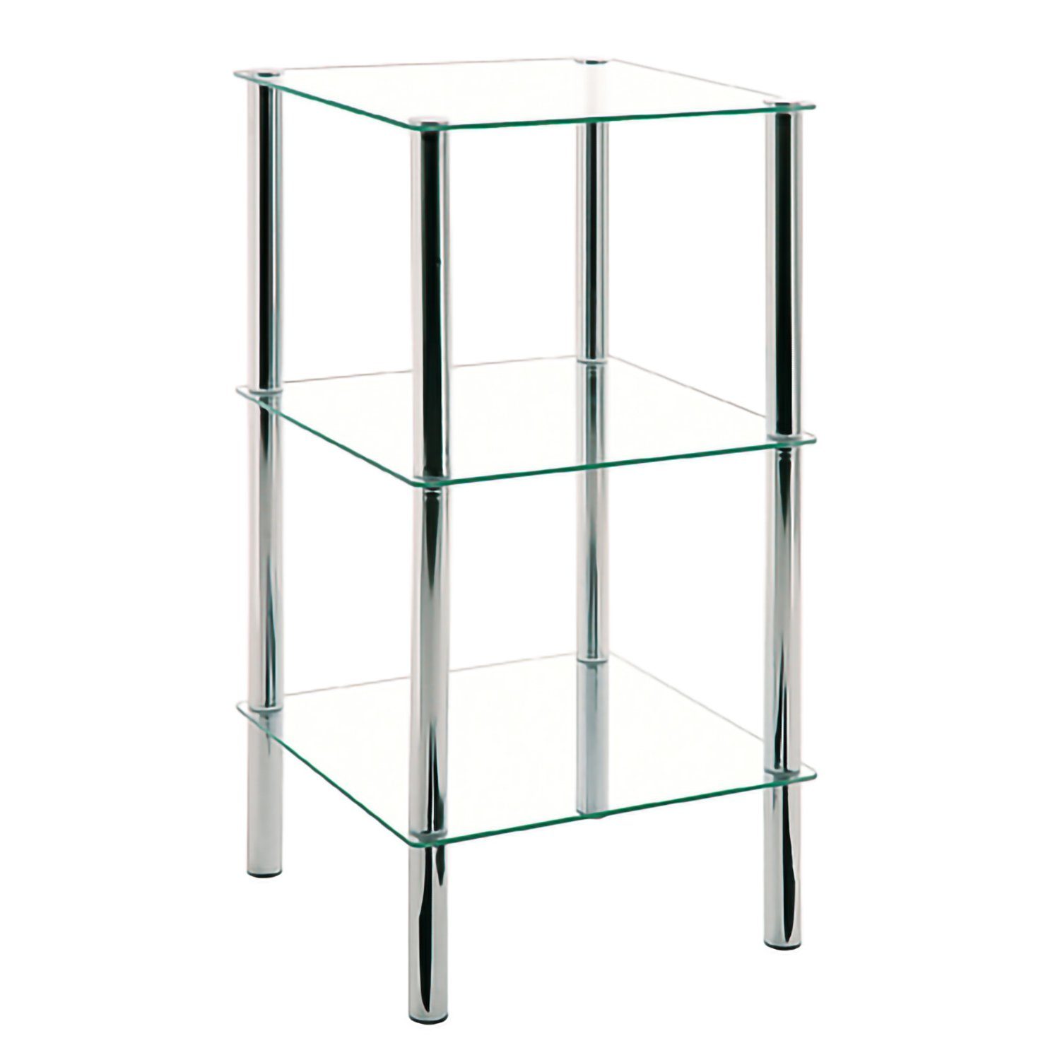 HAKU Regal HAKU Möbel Regal - chrom - H. 77cm x B. 39cm