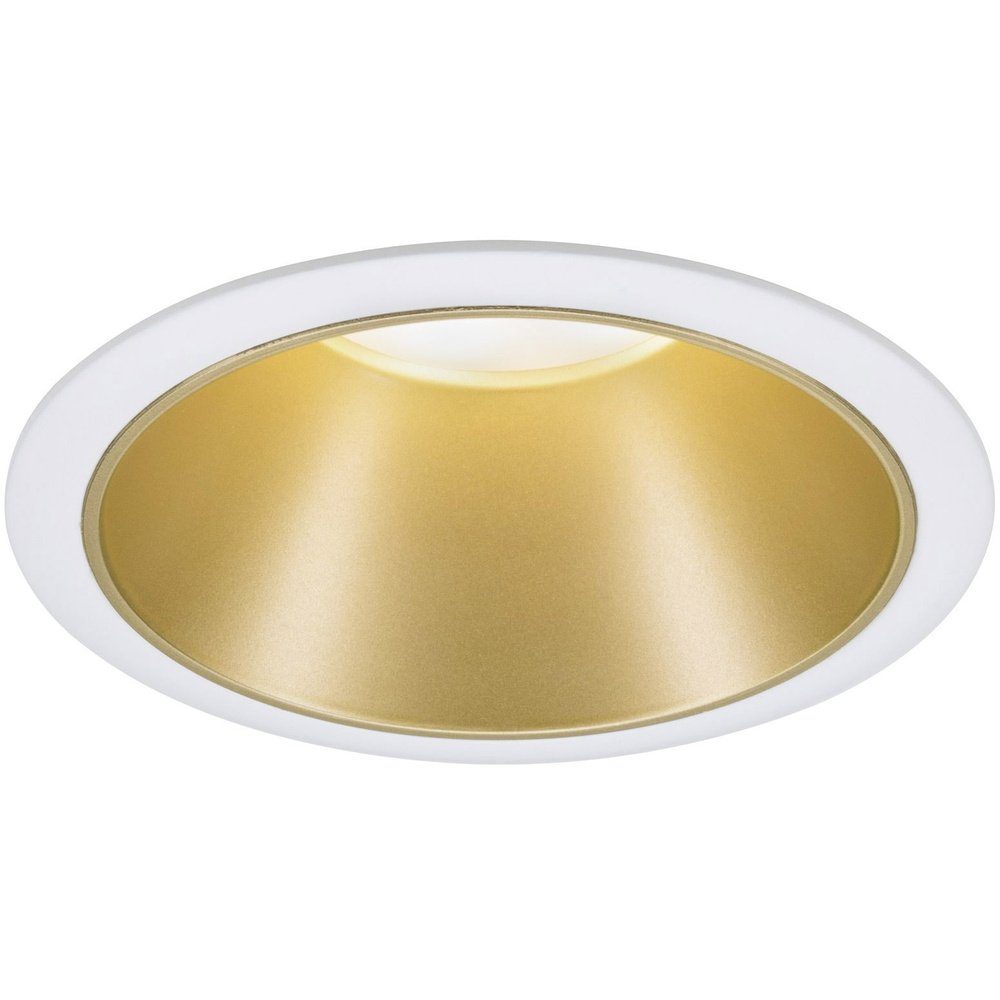 Einbauleuchte Paulmann 93405 Cole Coin LED-Einbauleuchte LED 6 W Weiß, Gold