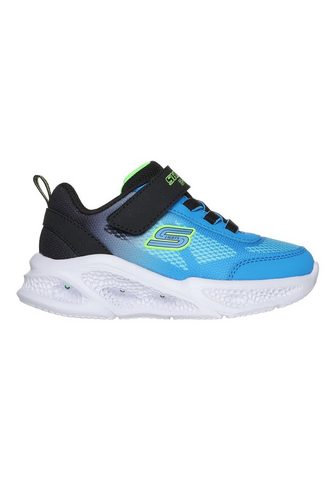 Skechers SKECHERS METEOR-LIGHTS sportbačiai Blink-Klettschuh zum Schlüpfen Neon Größenschablone zum Download