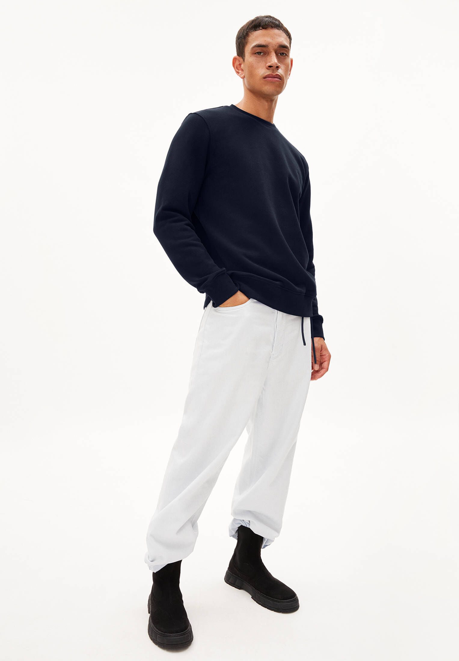 Armedangels Sweatshirt Herren Sweatshirt BAARO COMFORT günstig online kaufen