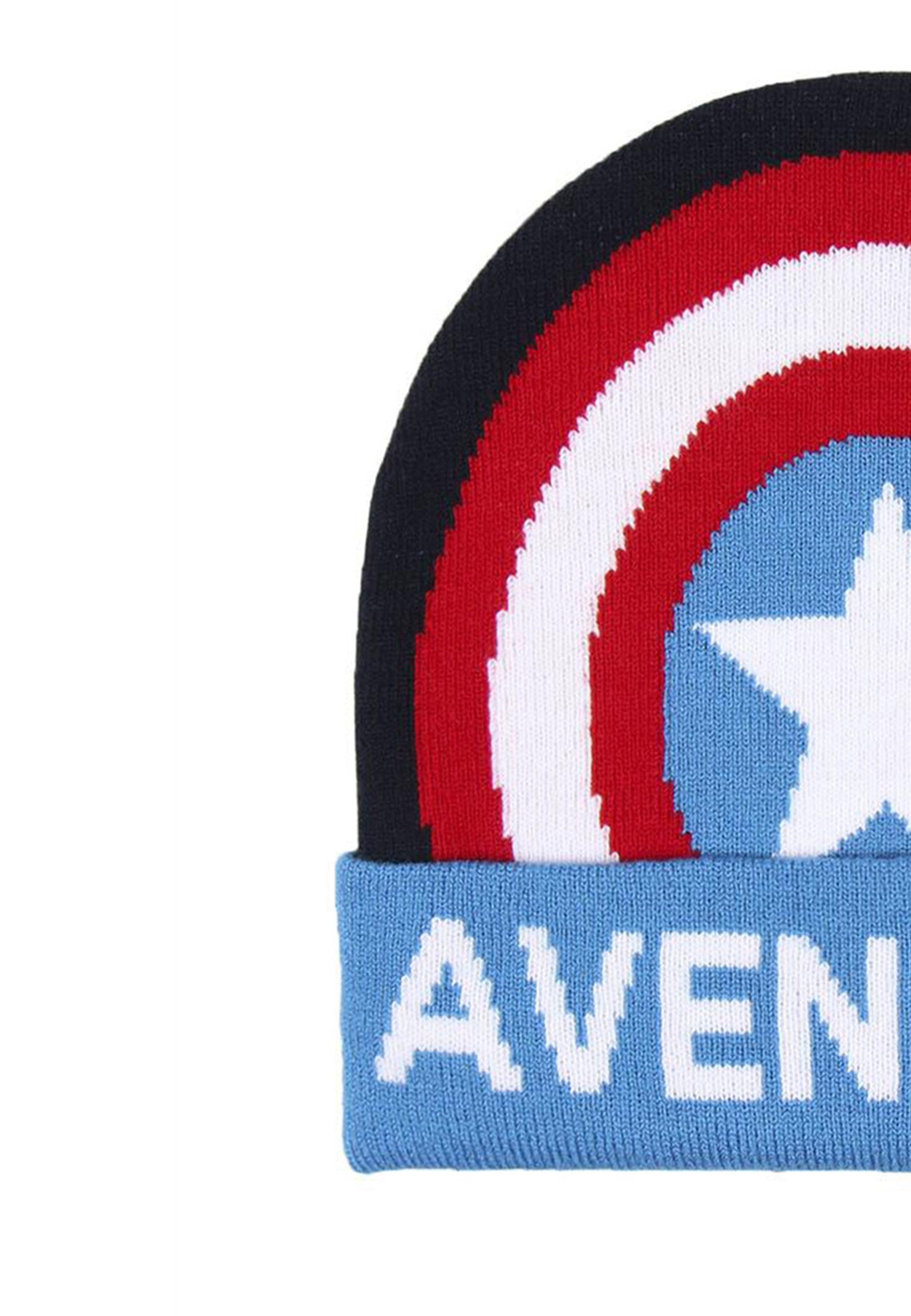The AVENGERS Beanie Kinder Jungen Strickmützte Winter-Beanie-Mütze