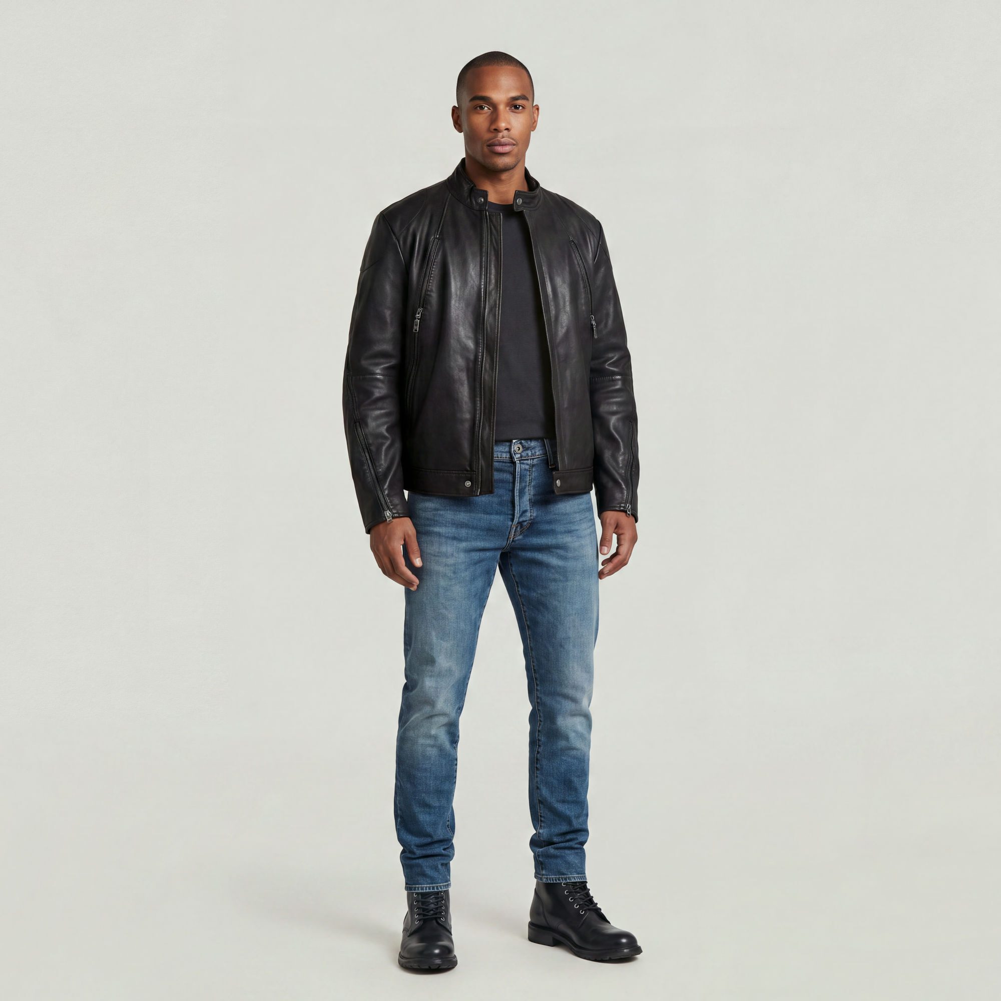 G-STAR 5-Pocket-Jeans 3301 Regular Tapered Jeans – Bild 2 von 5