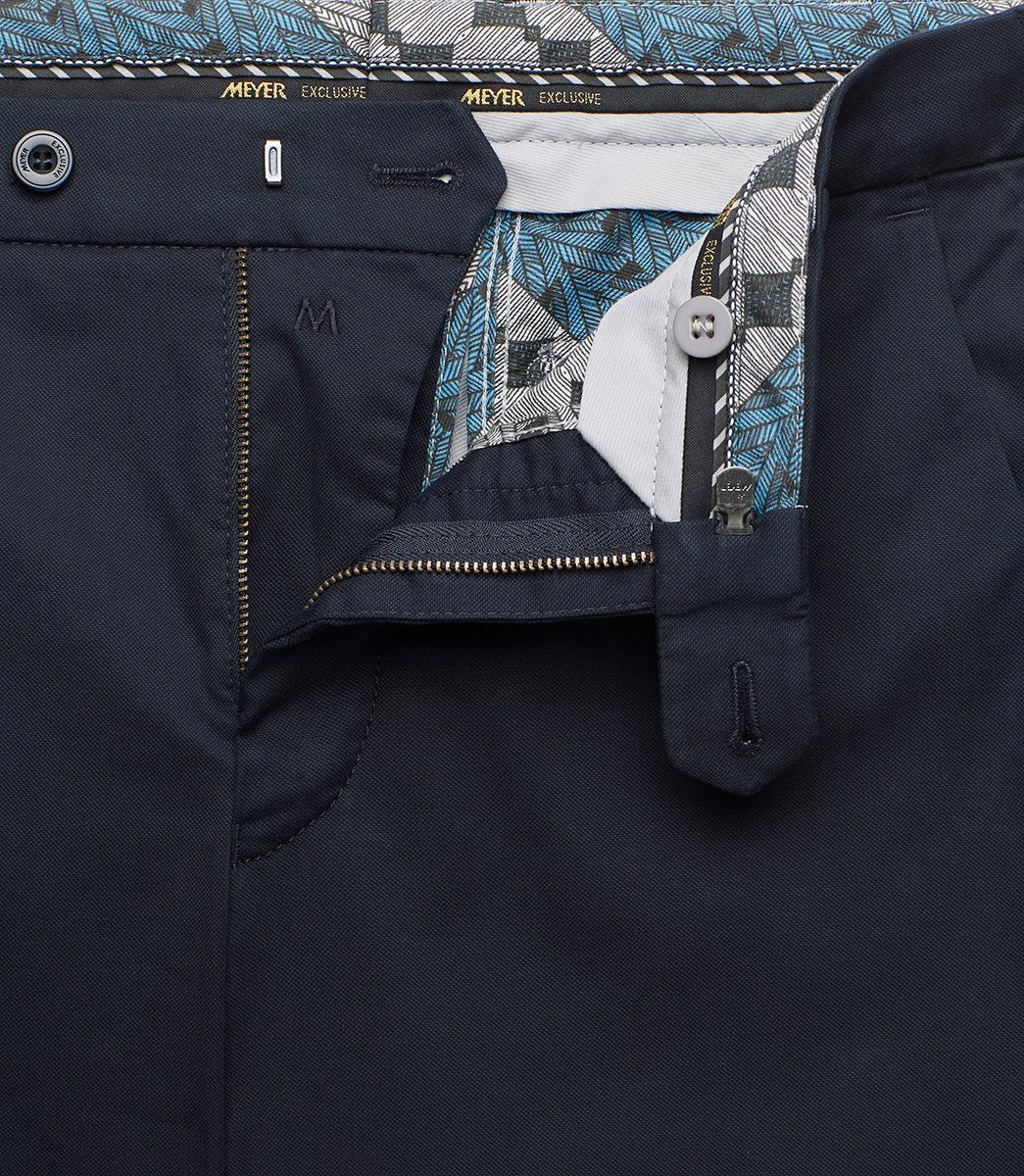 MEYER 5-Pocket-Jeans MEYER EXCLUSIVE BONN 1-8047-19 Chino marine