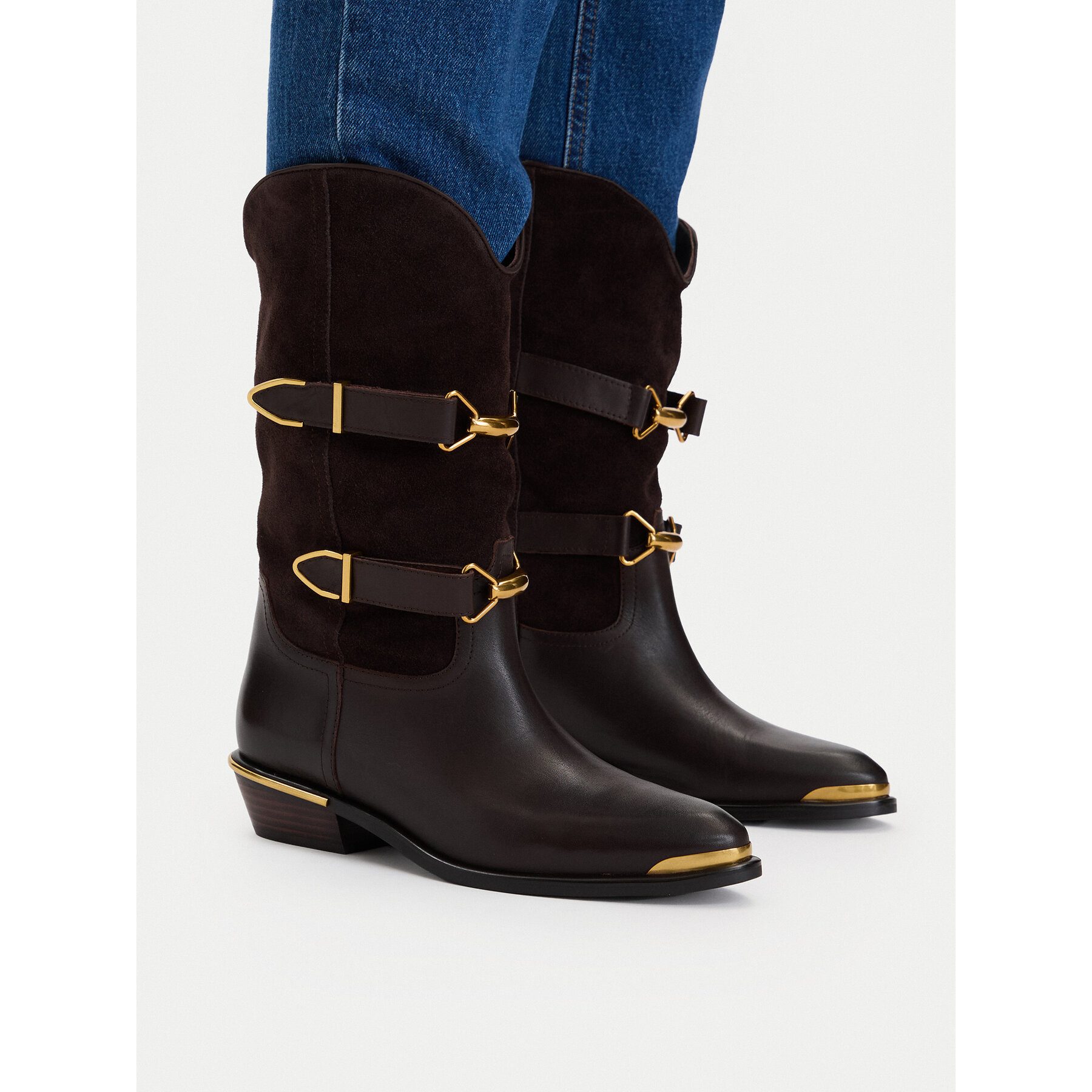 Badura Badura Damen Stiefeletten 5907964386919 Braun Stiefel