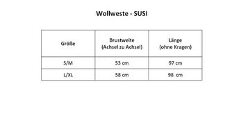 Hollert Fellweste Wollweste lang - SUSI