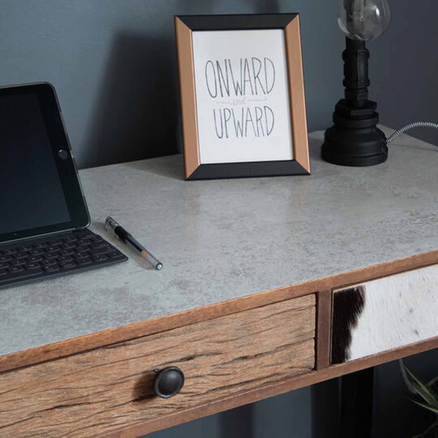 d-c-fix Möbelfolie selbstklebende Folie Beton Klebefolie Küche Möbel Deko, Designfolie - Feucht abwischbar & rückstandslos entfernbar – Bild 3 von 5