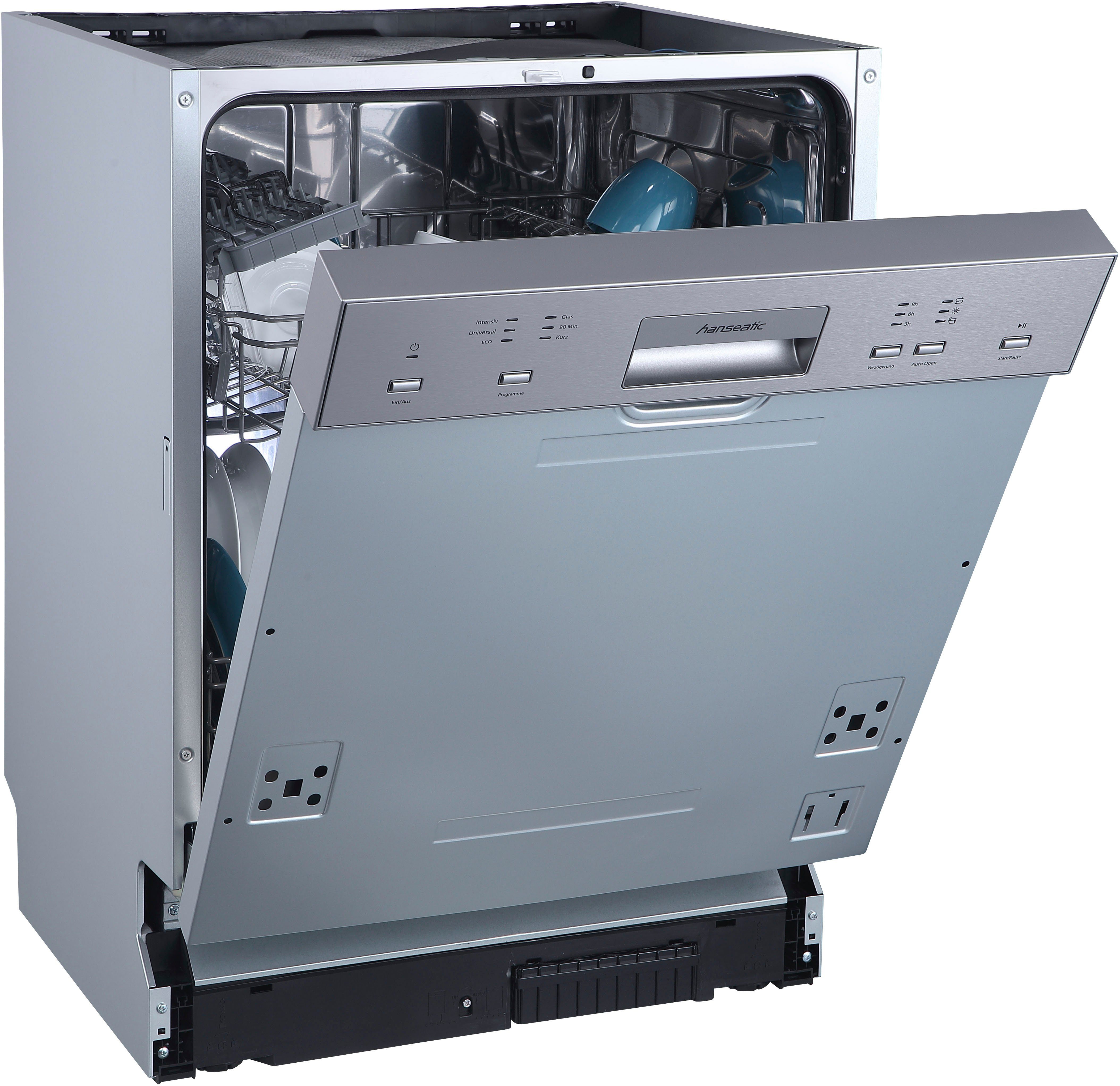 Hanseatic teilintegrierbarer Geschirrspüler HGTI6082D137709HS, 14 Maßgedecke
