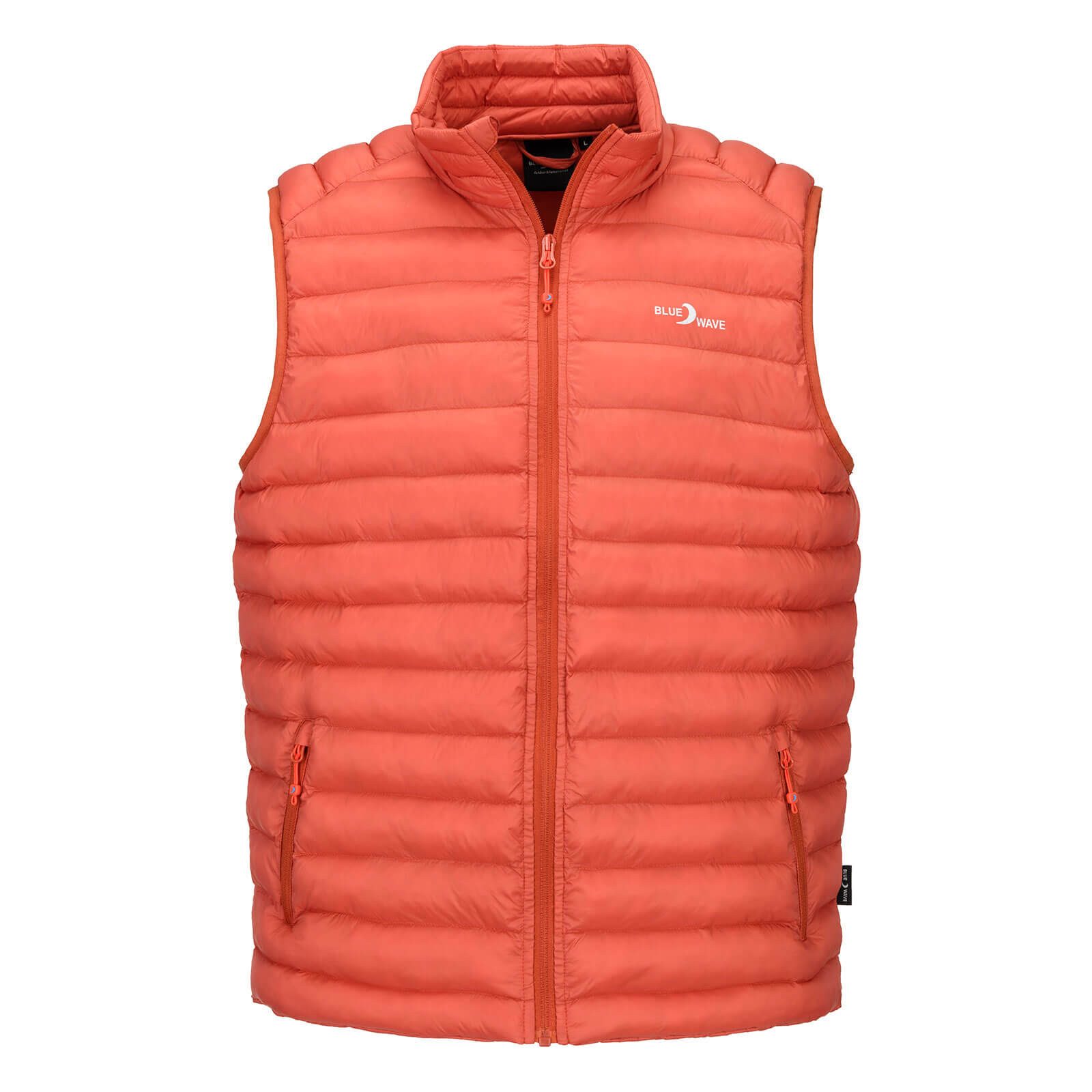 Blue Wave Steppweste Herren Steppweste Oscar mit Stehkragen - Weste packable mit Packbeutel