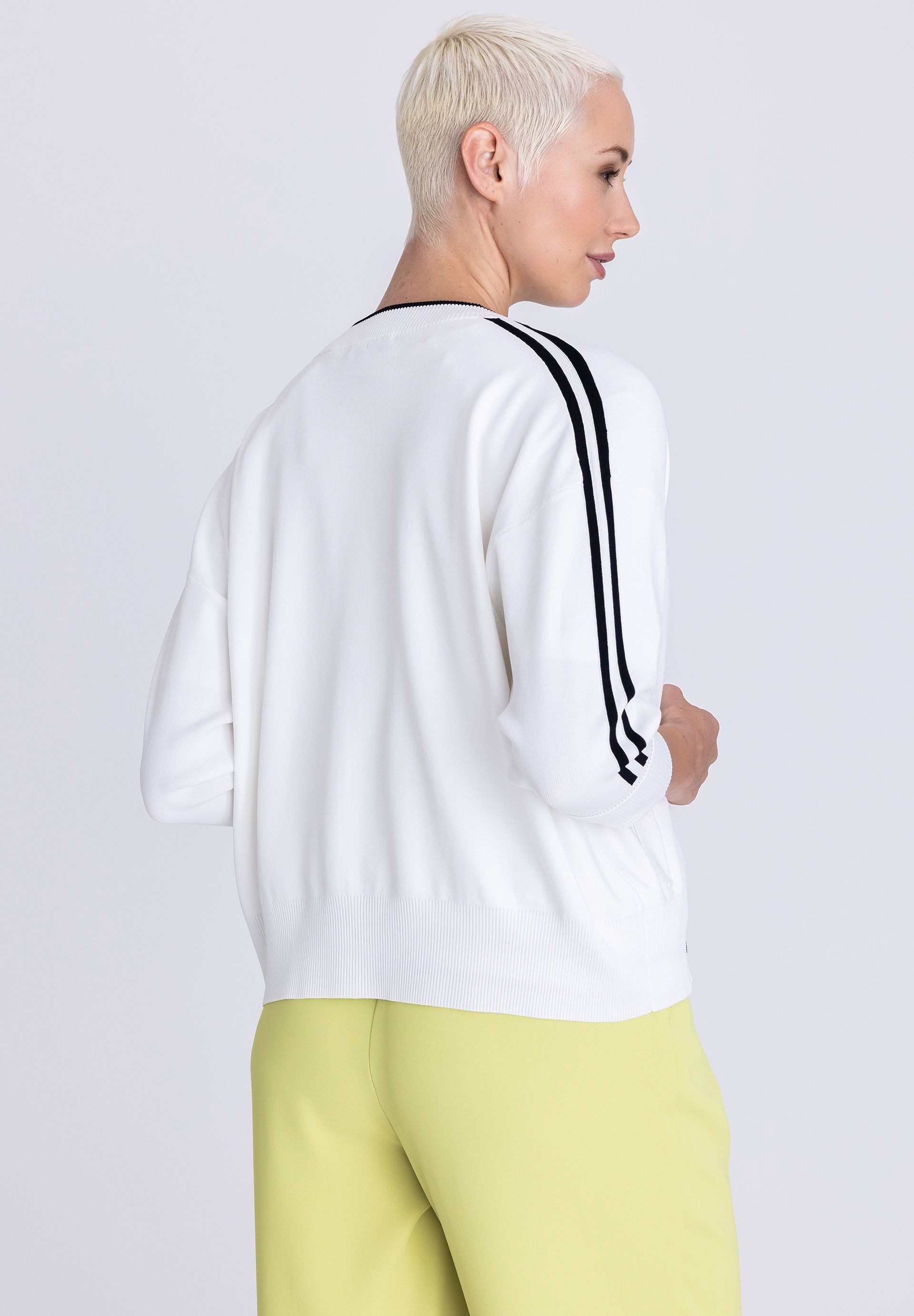 TUZZI Cardigan mit Kontraststreifen