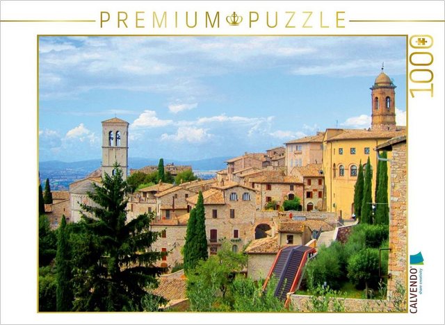 CALVENDO Puzzle CALVENDO Puzzle Assisi 1000 Teile Lege-Größe 64 x 48 cm Foto-Puzzle Bild von Alexandra Luef, 1000 Puzzleteile