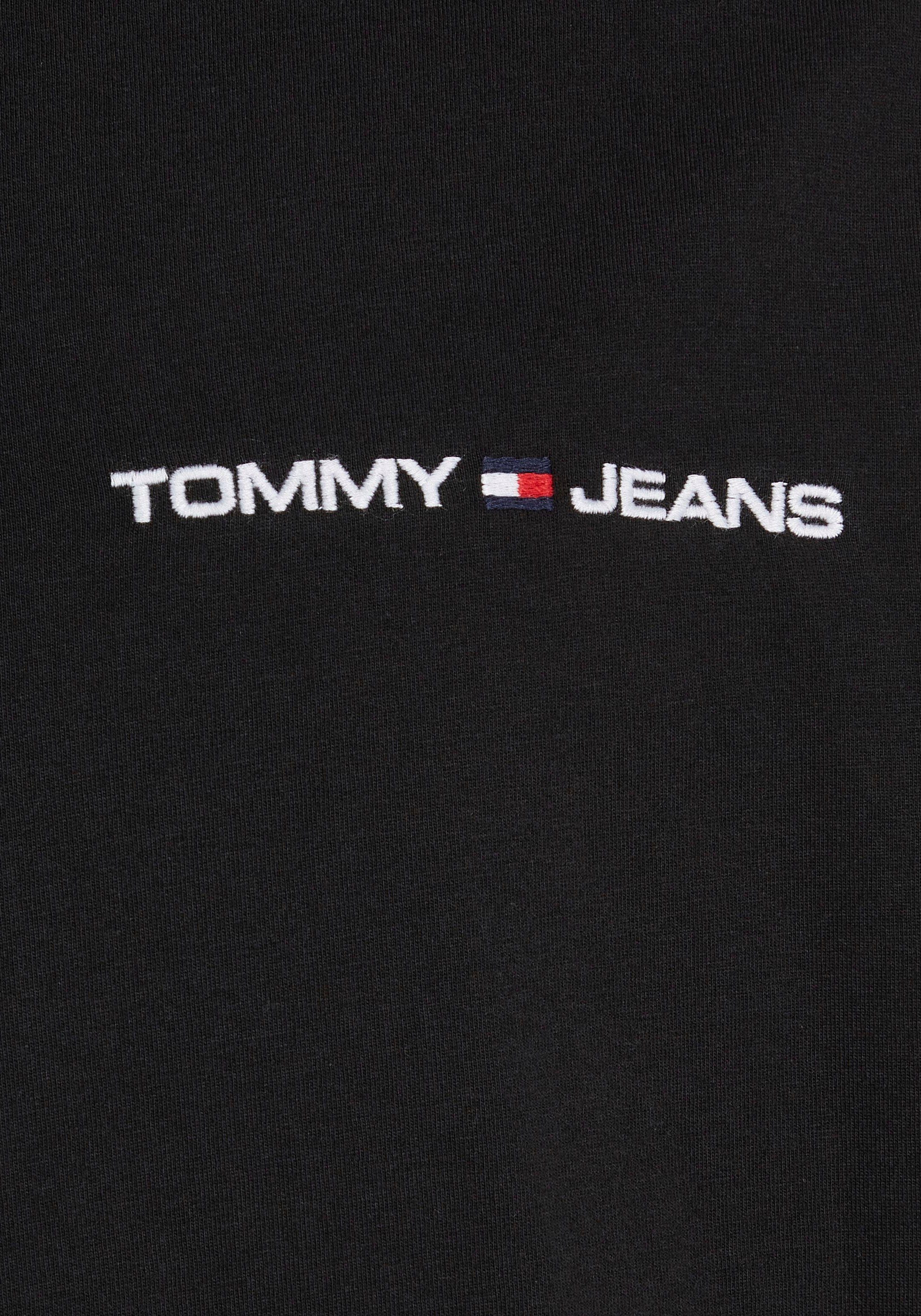 Black LINEAR TJM L/S Jeans TEE Tommy Langarmshirt CLSC CHEST