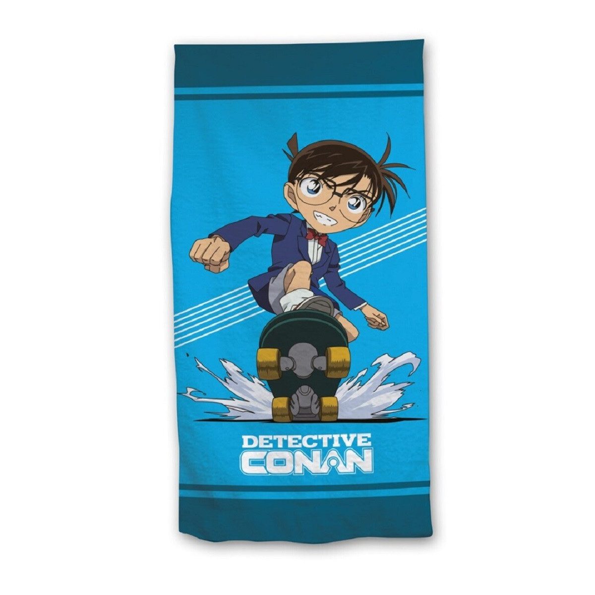 Detektiv Conan Strandtuch Handtuch Badehandtuch 70x140 cm aus Polyester, (1 günstig online kaufen