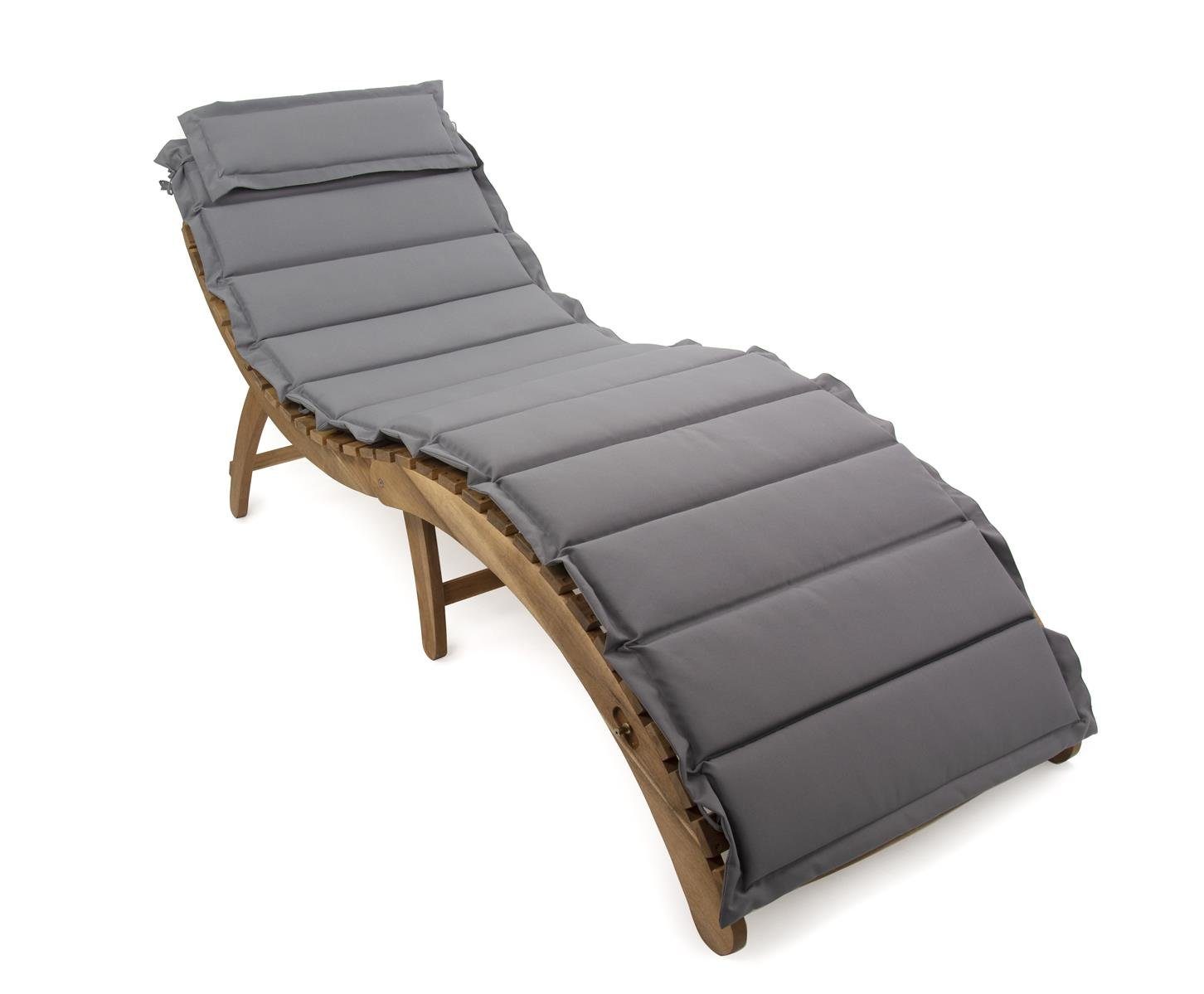 bellavista Home&Garden® Gartenliege Catania XXL Sonnenliege mit 75cm