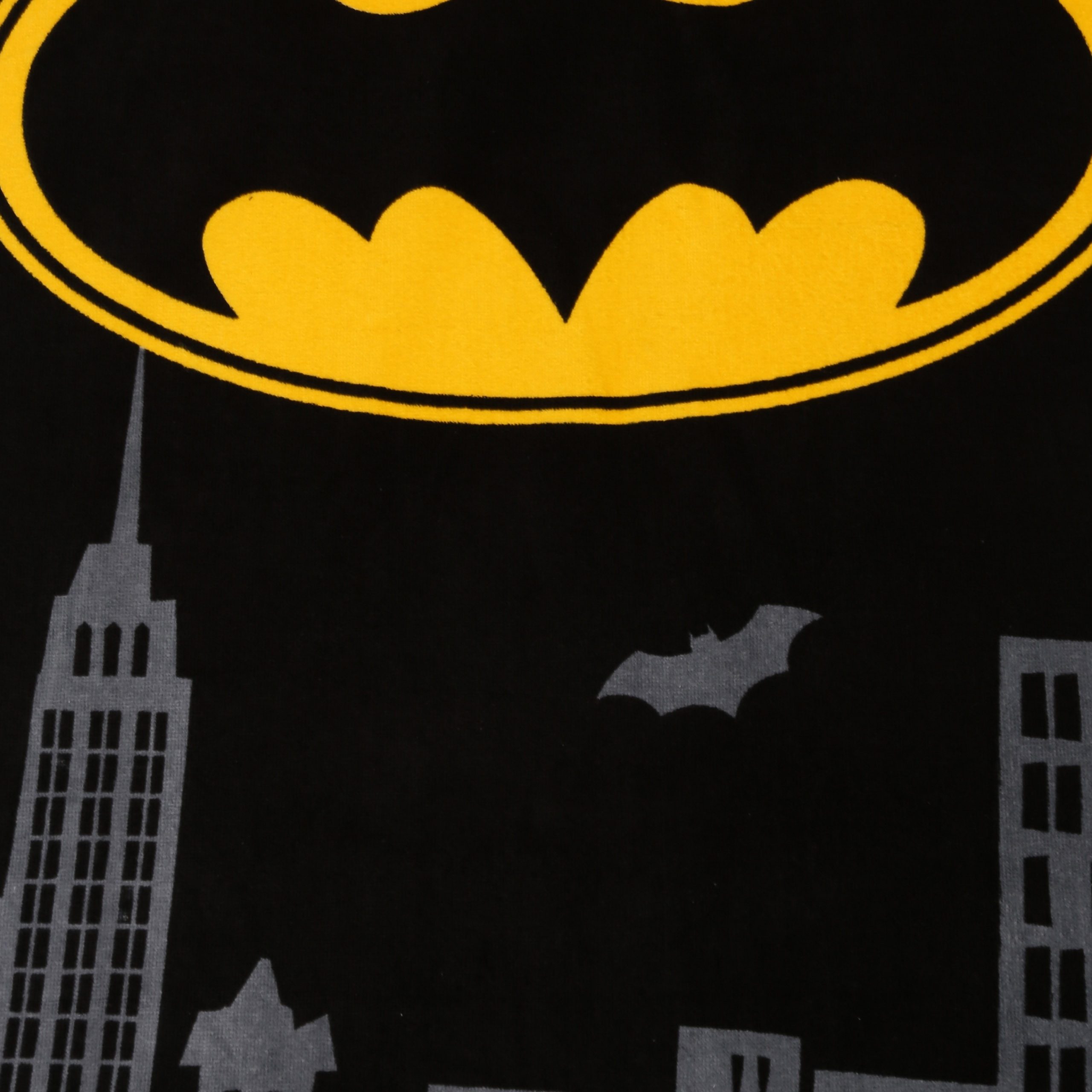 Sarcia.eu Badetücher Batman schnelltrocknendes Strand- und Badetuch aus Baumwolle 70×140cm