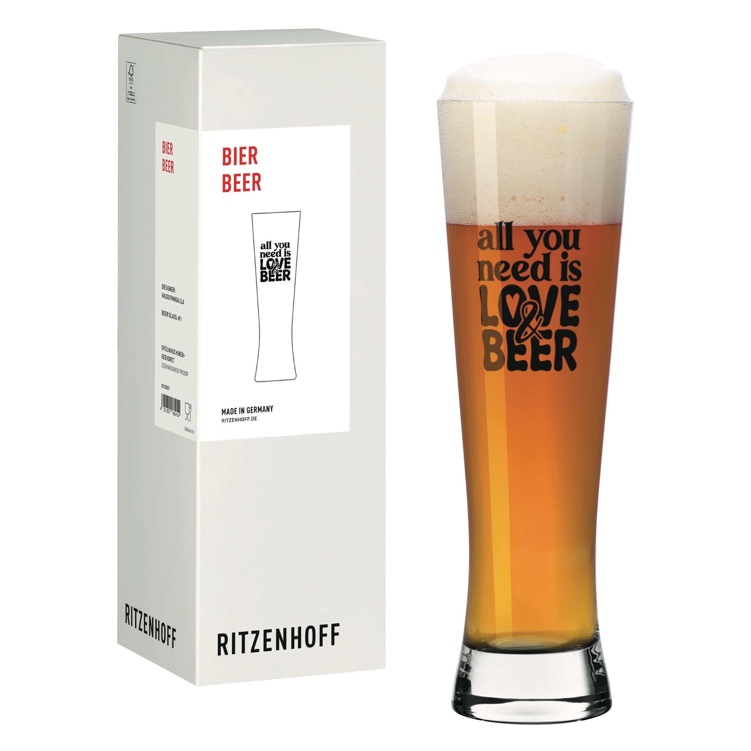 Ritzenhoff Bierglas Liebe