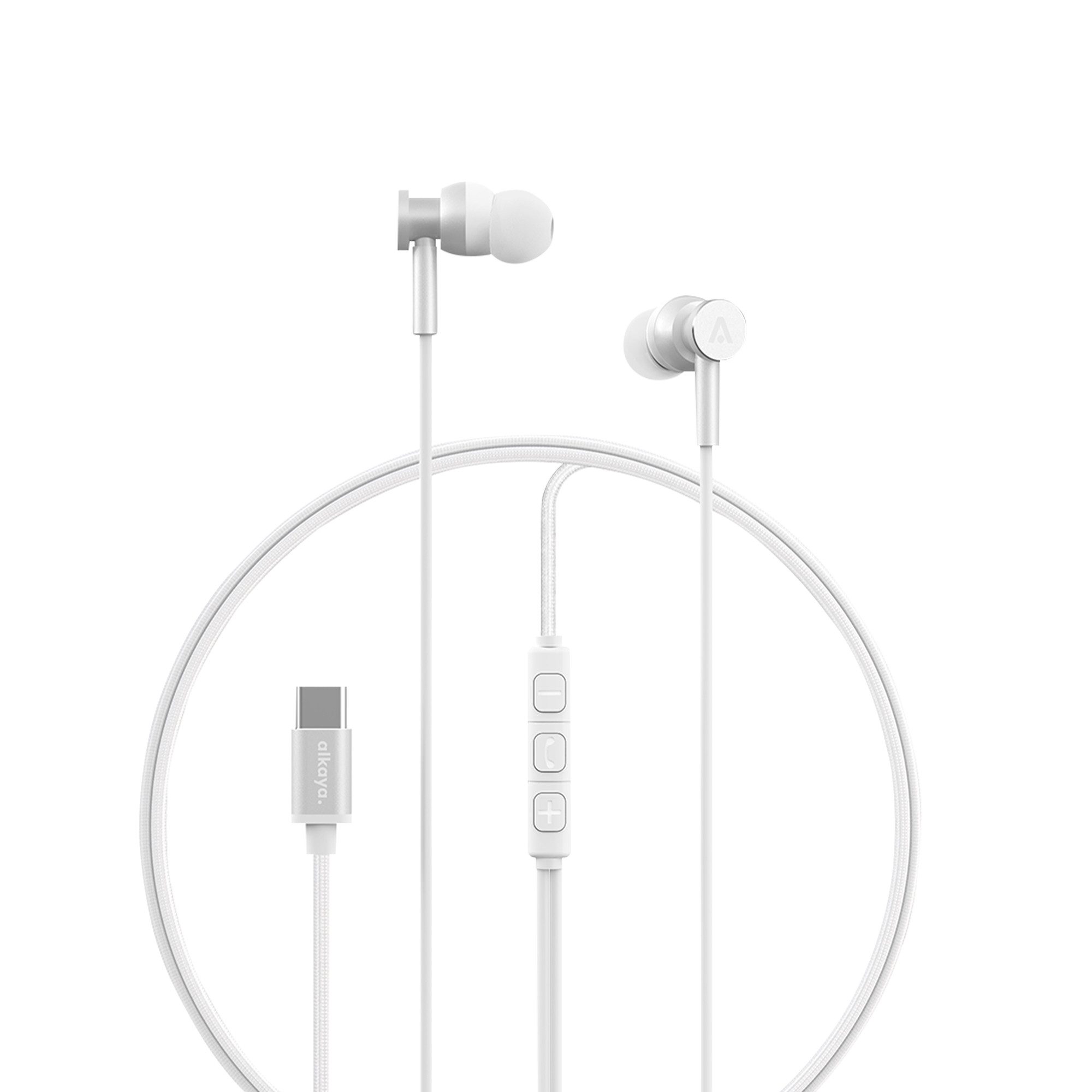 alkaya. In Ear Bluetooth Kopfhörer kompatibel mit Samsung, Xiaomi Kopfhörer (Kopfhörer, Kabel, klare Kommunikation)