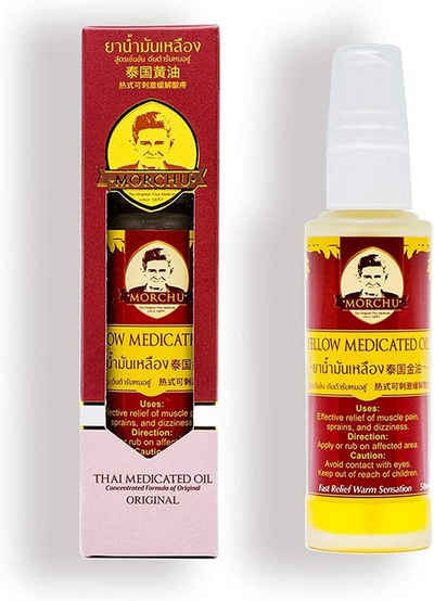 BOHORIA Massageöl MORCHU Ätherisches Öl Spray aus Pfefferminz, Menthol, Eukalyptus 50 ml