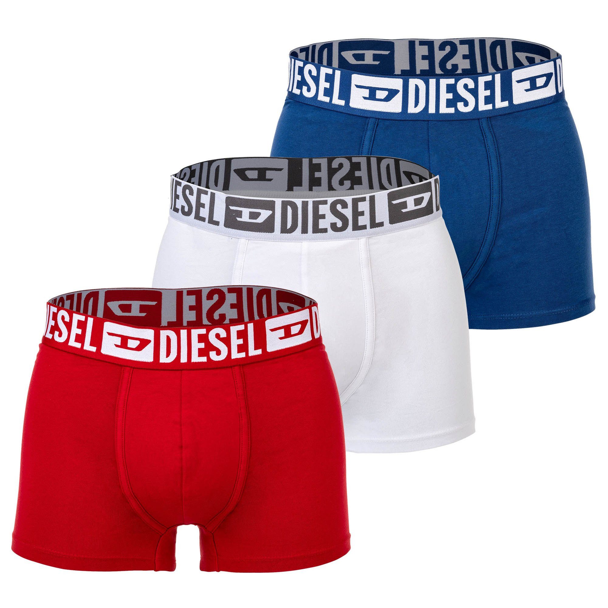 Diesel Boxer Herren Boxershort 3er Pack Baumwolle (Packung, 3er Pack)