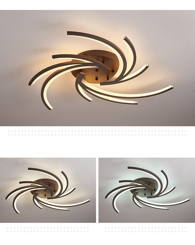 Euroton LED Deckenleuchte LED Deckenleuchte 2042 Fernbedienung Lichtfarbe e günstig online kaufen